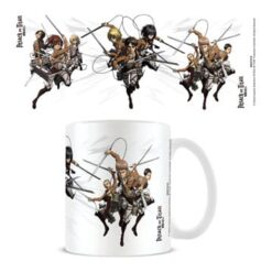 Taza oficial Attack on Titan de Personajes