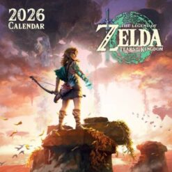 Calendario pared 2026 Zelda