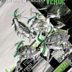 Tmnt Blanco Negro Y Verde