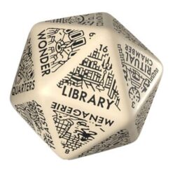 Dado Gigante Generador de mazmorras - Blanco